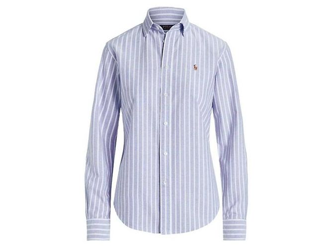 Ralph Lauren Camicia Oxford con ricamo del logo pony Bianco - vista 4