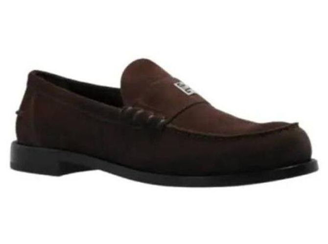 Givenchy Mocassini Slip-On con Punta Mandorla Nero - vista 4