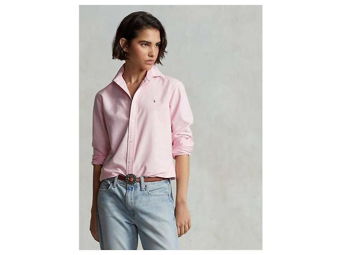 Ralph Lauren Oxford-Hemd mit gesticktem Pony-Logo Weiß - Ansicht 5