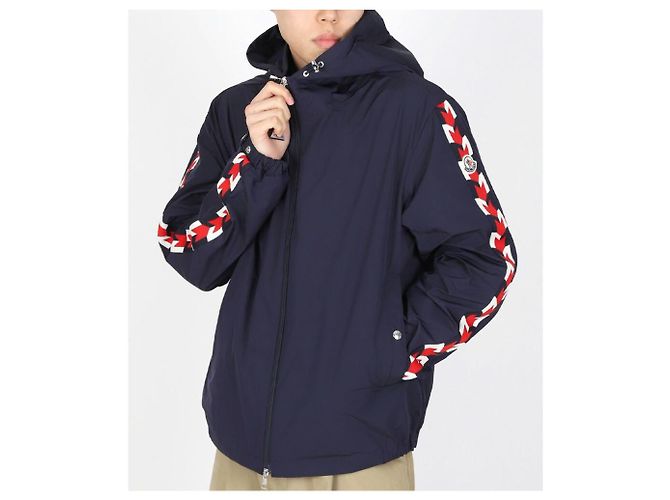 Moncler Hooded Jacket Black - view 5