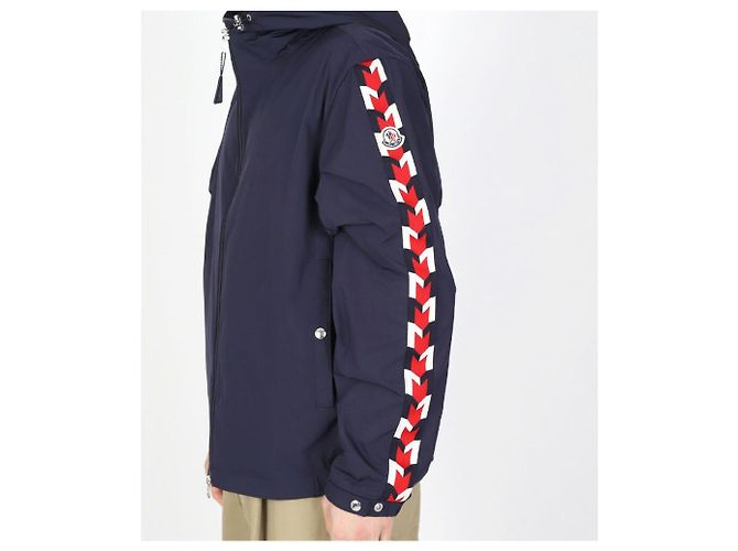 Moncler Hooded Jacket Black - view 7