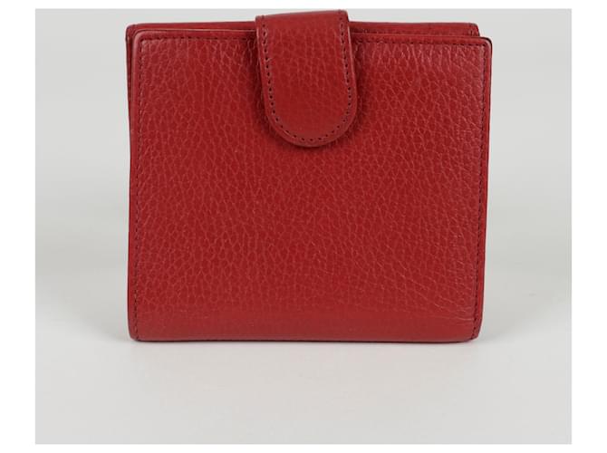 Gucci Portafoglio Interlocking Rosso - vista 3
