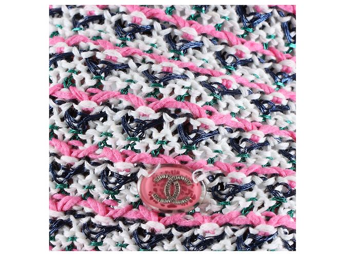 Chanel Suéter de Manga Larga de Punto Multicolor - vista 4