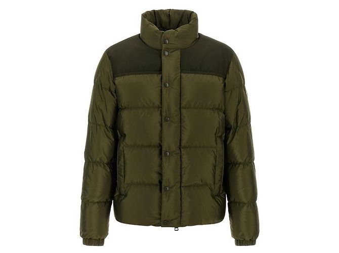 Moncler Virolais Short Down Jacket Black - view 4
