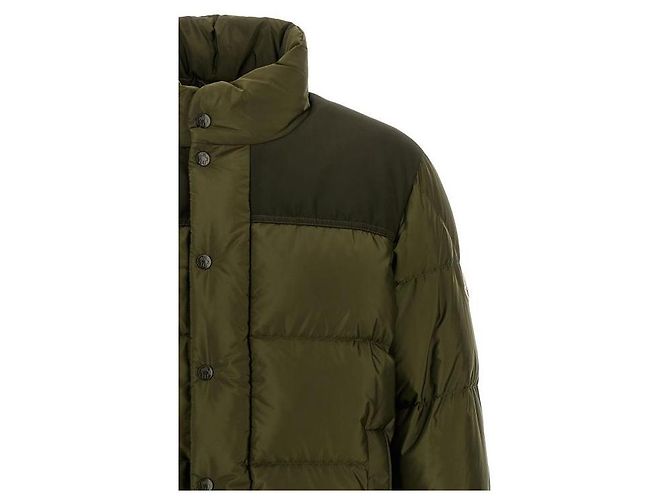 Moncler Virolais Short Down Jacket Black - view 6