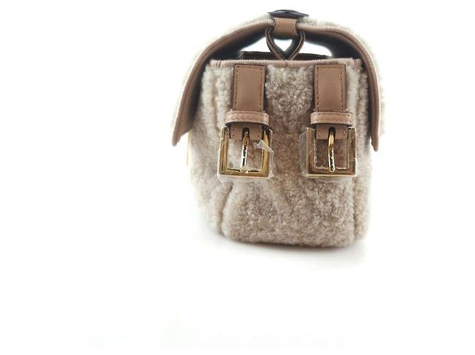 Fendi Shearling Multi-Baguette Tote Bag mit Schultergurt - Ansicht 2