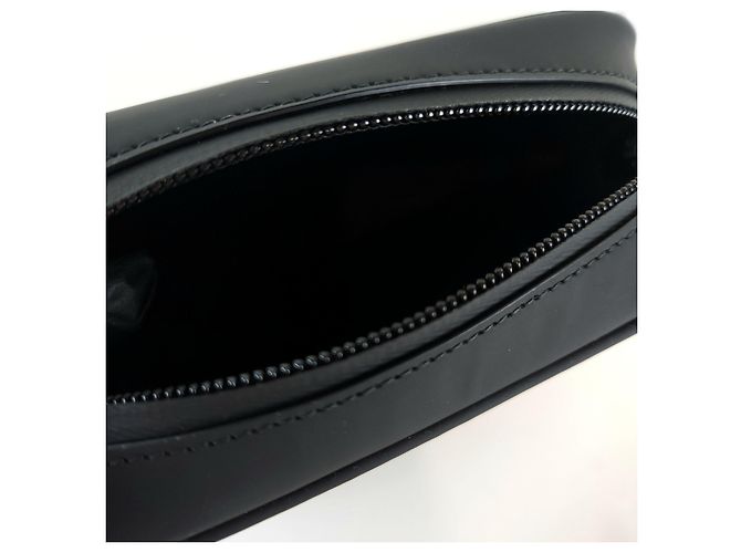 Gucci GG Umhängetasche aus Leder mit Gummieffekt Schwarz - Ansicht 6