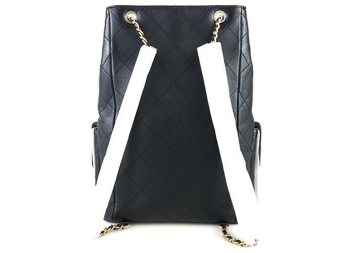 Chanel Zaino Pocket Cruise Nero - vista 3