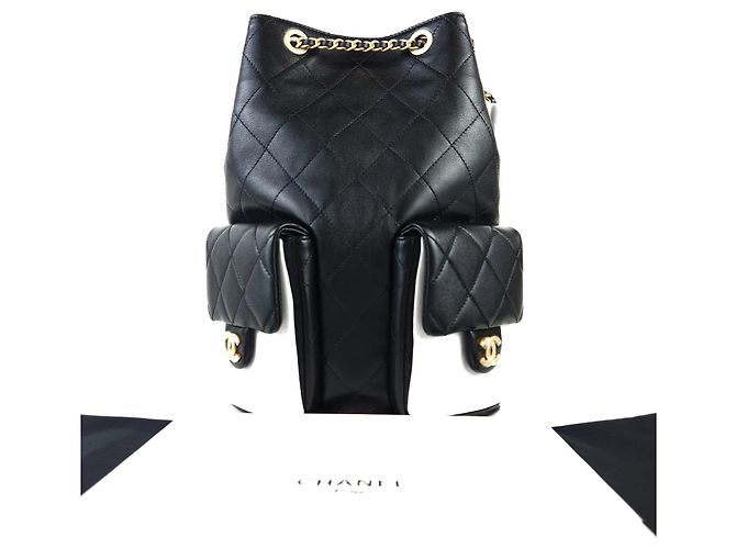 Chanel Zaino Pocket Cruise Nero - vista 6