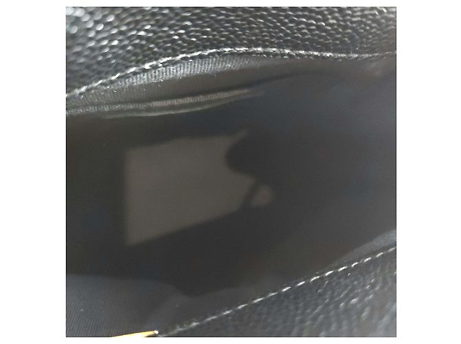 Chanel Zaino Duma in caviale con due tasche Nero - vista 6