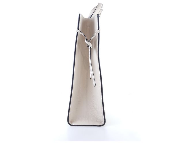 Fendi Borsa Tote Go To con logo Bianco - vista 2