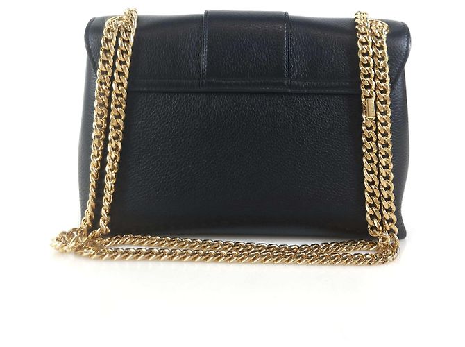 Céline El Bolso de Hombro Crossbody Victory en Piel de Ternera Suppl Grain Negro - vista 4