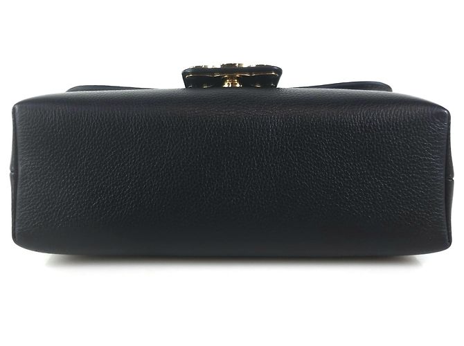 Céline El Bolso de Hombro Crossbody Victory en Piel de Ternera Suppl Grain Negro - vista 5