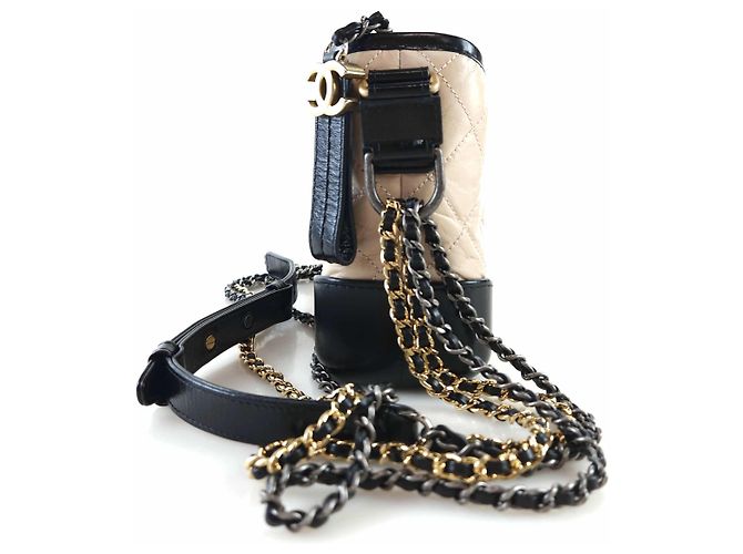 Chanel Borsa Hobo Gabrielle Borsa a Spalla Borsa Crossbody Arancione - vista 2