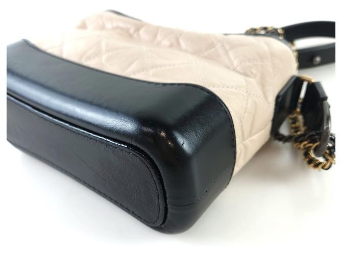 Chanel Borsa Hobo Gabrielle Borsa a Spalla Borsa Crossbody Arancione - vista 6