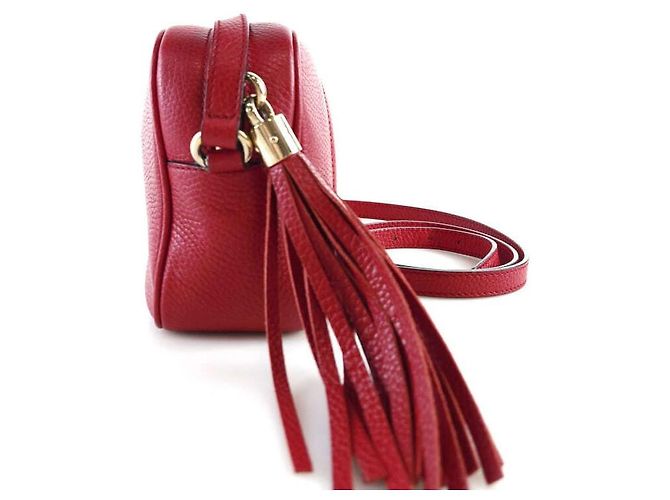Gucci Soho Interlocking Umhängetasche Rot - Ansicht 2
