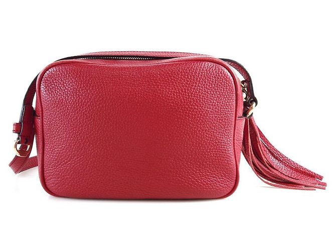 Gucci Soho Interlocking Umhängetasche Rot - Ansicht 3