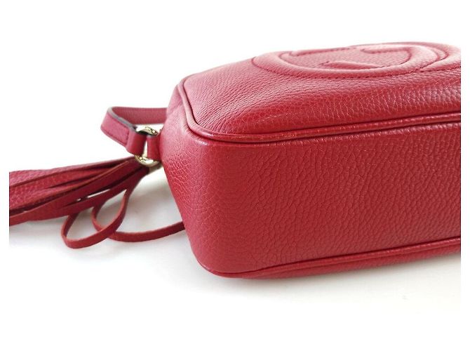 Gucci Soho Interlocking Umhängetasche Rot - Ansicht 4