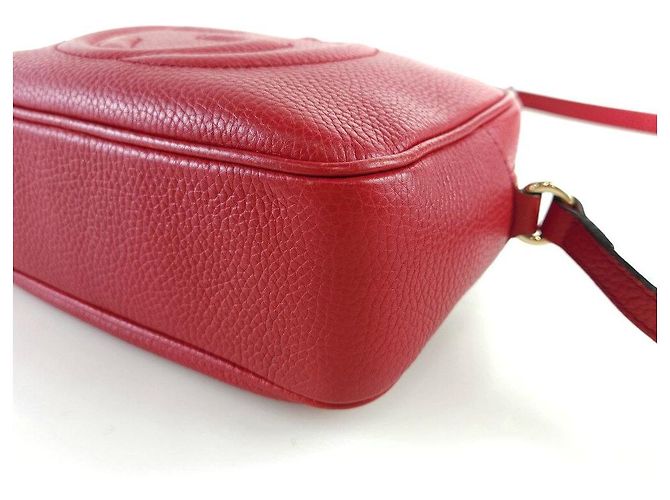 Gucci Soho Interlocking Umhängetasche Rot - Ansicht 5