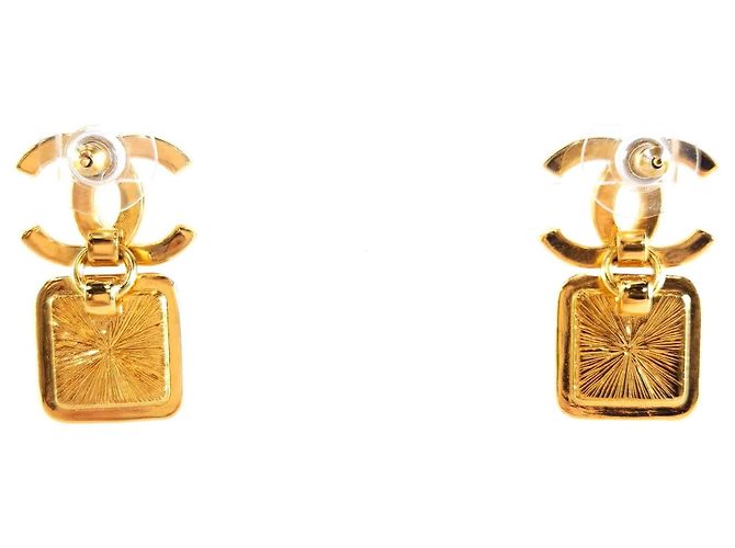 Chanel CC Crystal Ohrringe Golden - Ansicht 5