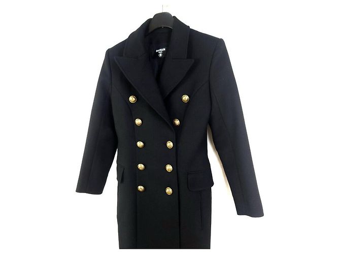 Balmain Double Button Coat - view 2