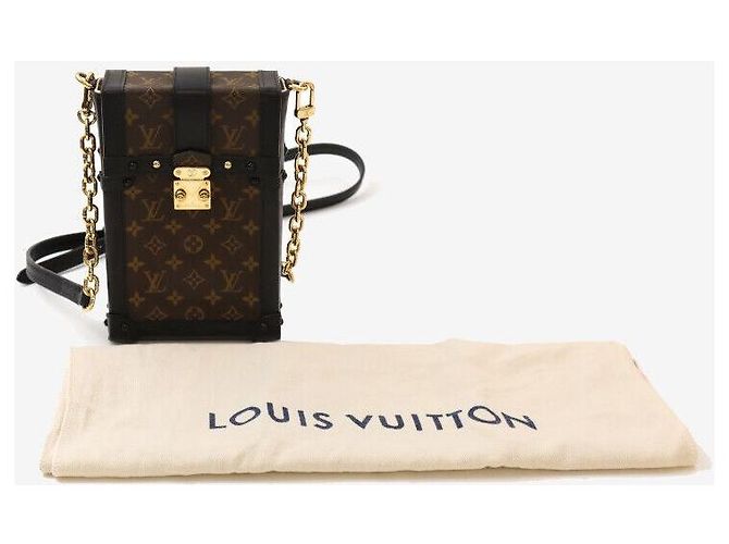 Louis Vuitton Pochette Trunk Vertical Nero - vista 8