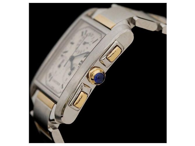 Cartier Tank Francaise Combi XL Mehrfarben - Ansicht 2