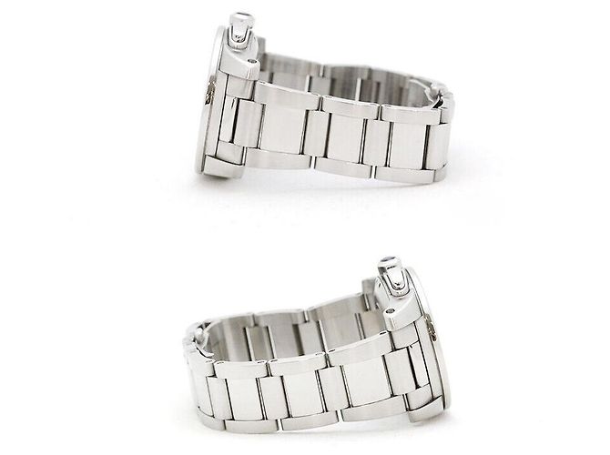 Calibre de Cartier Chrono Aço Prata - vista 3