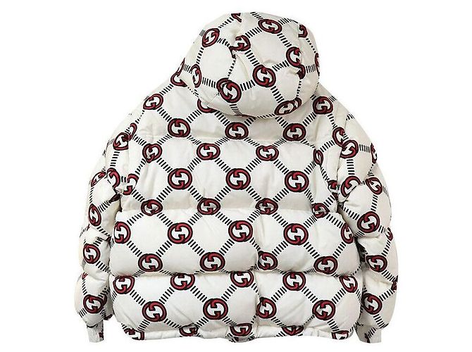 Gucci Chaqueta acolchada desmontable GG entrelazada exclusiva Multicolor - vista 3