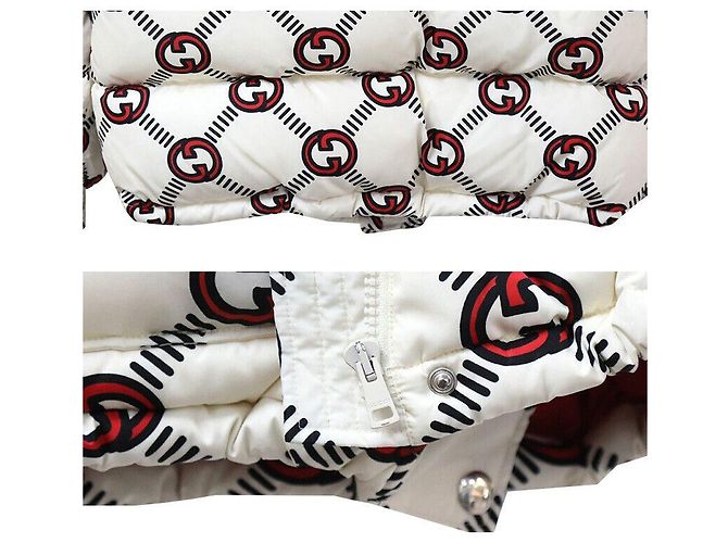 Gucci Chaqueta acolchada desmontable GG entrelazada exclusiva Multicolor - vista 6