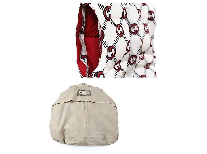 Gucci Chaqueta acolchada desmontable GG entrelazada exclusiva Multicolor - vista 8