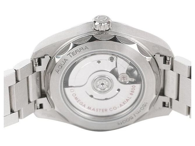 Omega Seamaster Aqua Terra Co-Axial Master Chronometer Argento - vista 5
