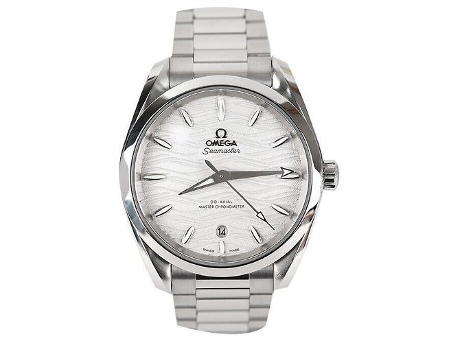 Omega Seamaster Aqua Terra Co-Axial Master Chronometer Argento - vista 8