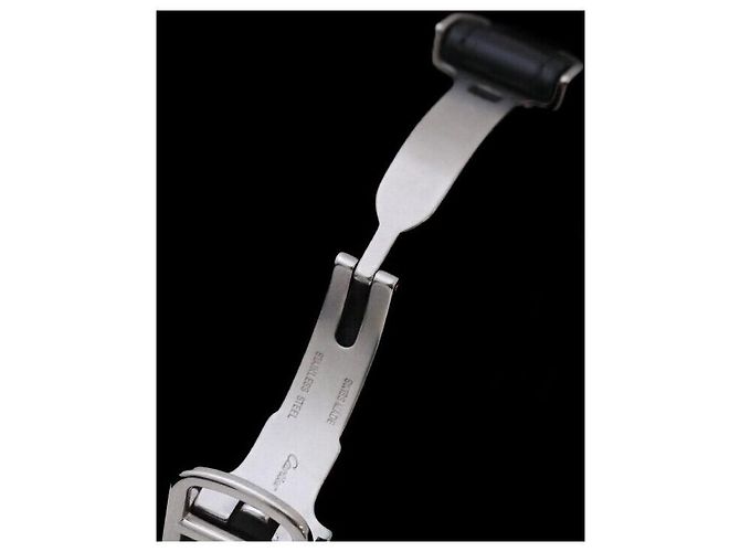 Cartier Ballon Bleu Aço Pulseira de Couro Automático Prata - vista 7