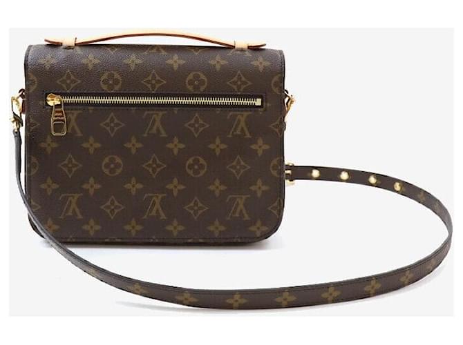 Louis Vuitton Pochette Métis Monogram Nero - vista 3