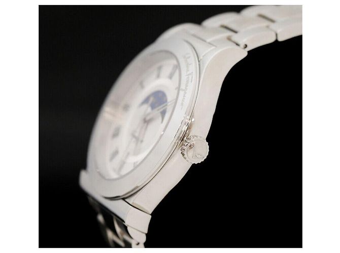 Salvatore Ferragamo Moonphase Aço Multicor - vista 2