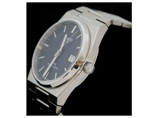 Tissot Relógio automático azul aço - vista 2