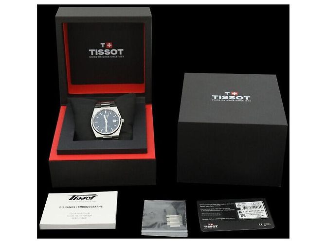 Tissot Relógio automático azul aço - vista 8