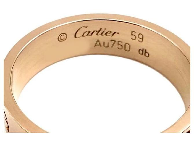 Cartier Anello Love Rosa - vista 4