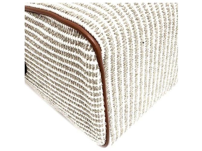 Céline Borsa Boston in tessuto piccola Marrone - vista 6