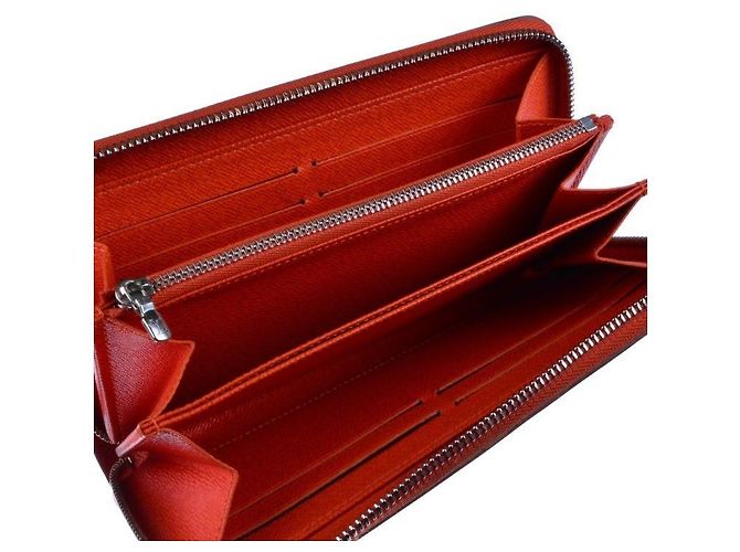 Louis Vuitton Lange Epi-Lederbörse Orange - Ansicht 5
