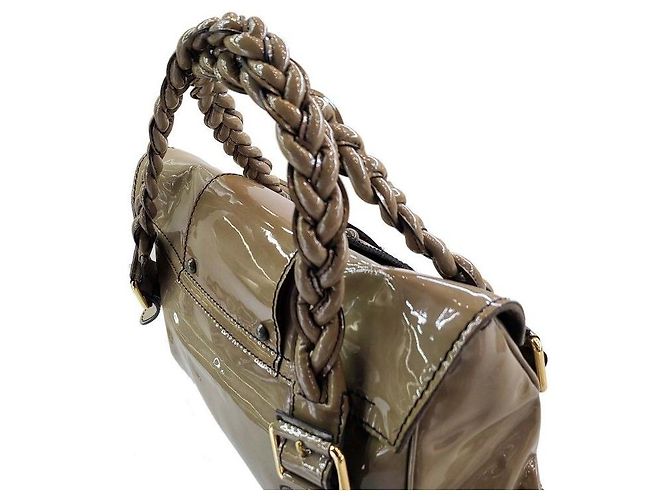 Valentino Patent-Tote-Bag Braun - Ansicht 7
