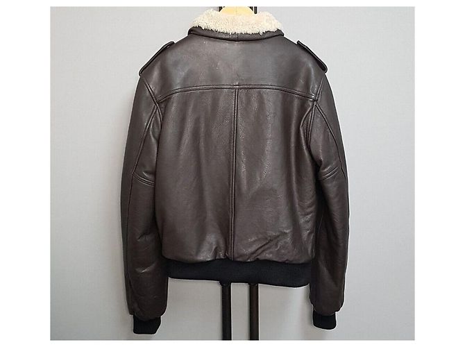 Alexander Mcqueen Lammfell-Lederjacke Mehrfarben - Ansicht 6