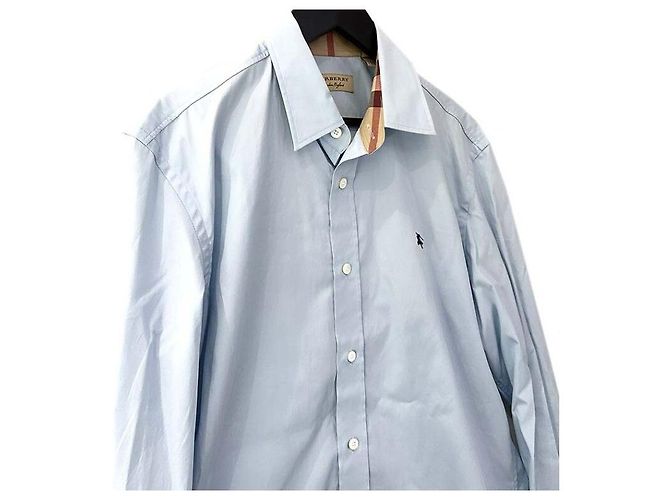 Burberry Camicia Blu - vista 2