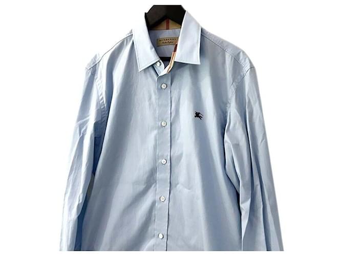 Burberry Camicia Blu - vista 3