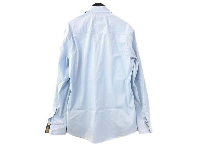 Burberry Camicia Blu - vista 5