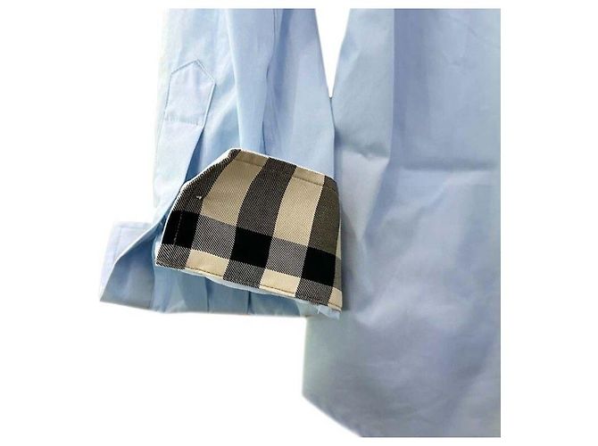 Burberry Camicia Blu - vista 6