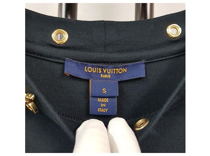 Louis Vuitton Damen-T-Shirt mit seitlichen Trägern Schwarz - Ansicht 10