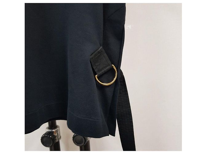 Louis Vuitton Damen-T-Shirt mit seitlichen Trägern Schwarz - Ansicht 5