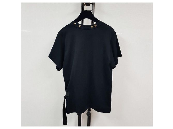 Louis Vuitton Damen-T-Shirt mit seitlichen Trägern Schwarz - Ansicht 6